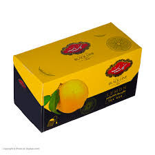 چای سیاه کیسه ای با طعم لیمو گلستان